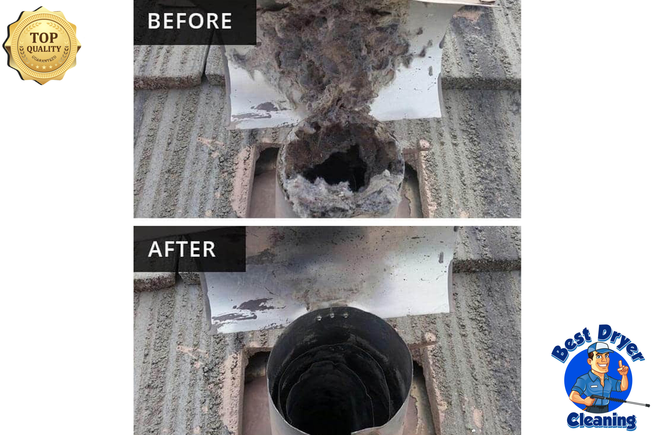 Dryer,Vent,Being,Cleaned,With,Spinning,Brush